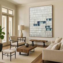 Load image into Gallery viewer, “Minimalist Striped Abstract” Abstract Painting on Canvas, Contemporary Office Decor DKH1033
