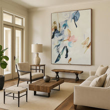 Load image into Gallery viewer, Large - Format Pastel Floral Abstract Art for Nursery &amp; Feminine Boudoir LargeART0456
