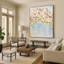 Load image into Gallery viewer, “Golden Tree Grove” - Impasto Landscape Art on Canvas DKH1461
