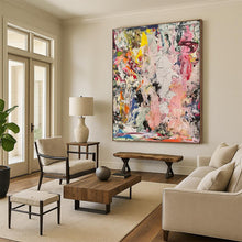Load image into Gallery viewer, “Wildly Colorful Abstract Mélange” – Vivid Abstract Painting with a Myriad of Hues DTP097
