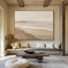 Load image into Gallery viewer, Minimalist Coastal Serenity Abstract Painting DKH526
