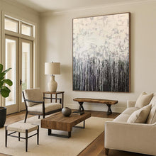 Load image into Gallery viewer, Dripping Gray Gradient Acrylic Art - Great for Modern Art Gallery &amp; Industrial - style Loft LargeART0566
