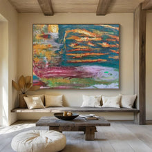 Load image into Gallery viewer, Colorful Abstract Water - Inspired Painting On Canvas DKH371
