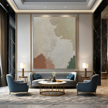 Load image into Gallery viewer, Earth - Toned Abstract Painting, Ideal for Bohemian Living Room &amp; Warm - Vibe Café LargeART1433
