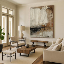 Load image into Gallery viewer, Crackled Texture Abstract Acrylic Art - Ideal for Eclectic Living Room &amp; Artistic Studio LargeART0551
