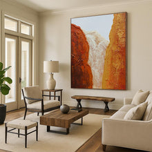 Load image into Gallery viewer, Textured Canyon Layers Acrylic Art - Ideal for Southwest - themed Living Room &amp; Adventure - lover’s Office LargeART0648
