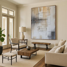 Load image into Gallery viewer, “Earth - Toned Geometric Abstract” Modern Painting on Canvas, Sophisticated Decor Pick DKH979
