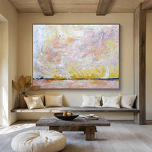 Load image into Gallery viewer, Pastel Sky Abstract Painting on Canvas DKH564
