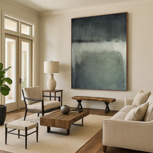 Load image into Gallery viewer, “Grey Gradient Mood” - Grey Abstract Art on Canvas DKH1193
