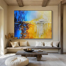 Load image into Gallery viewer, Colorful Abstract Landscape Large - scale acrylic painting DLZ179
