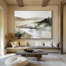 Load image into Gallery viewer, Abstract Landscape Painting for Rustic Cottage &amp; Nature - Inspired Office DKH238
