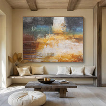 Load image into Gallery viewer, Colorful Abstract Landscape Painting - Perfect for Creative Studio &amp; Eclectic Home DKH012
