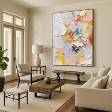 Load image into Gallery viewer, “Translucent Leaf Abstraction” Abstract Nature - Inspired Painting on Canvas, Elegant Decor DKH971
