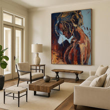 Load image into Gallery viewer, “Impressionistic Nude Figure” - Expressive Figurative Art on Canvas DKH1651
