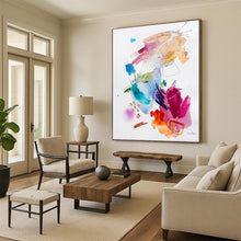 Load image into Gallery viewer, Vibrant Watercolor Abstract Painting, Ideal for Artistic Living Room &amp; Creative Classroom LargeART1818
