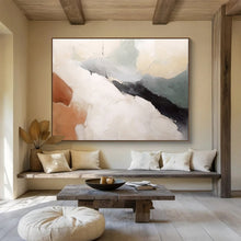 Load image into Gallery viewer, Subtle Toned Abstract - Calm Living Room Art LargeART1510
