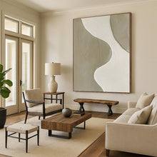 Load image into Gallery viewer, Abstract Painting, Soft - Hued Coastal Abstract - Suits Beach House &amp; Sunroom LargeART2340
