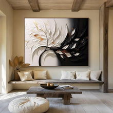Load image into Gallery viewer, 3D Textured Floral Abstract Painting on Canvas - “Elegant Petals” DKH746
