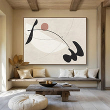 Load image into Gallery viewer, Geometric Abstract Painting on Canvas - “Balanced Forms” DKH738

