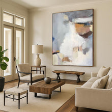 Load image into Gallery viewer, “Softly Blended Tones” Abstract Minimalist Painting on Canvas, Calming Wall Decor DKH956
