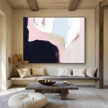 Load image into Gallery viewer, Soft Pastel Abstract Shapes Abstract acrylic painting DLZ132
