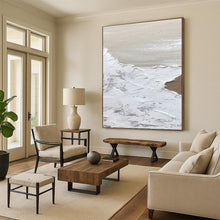 Load image into Gallery viewer, “Peeling White Layers” – Cracked white paint, revealing beige and gray underneath DTP374
