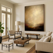 Load image into Gallery viewer, “Muted Tones Landscape” - Atmospheric Landscape Art on Canvas DKH1534
