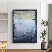 Load image into Gallery viewer, Muted Tonal Abstraction Art for Minimalist Bedroom &amp; Calming Library LargeART0907
