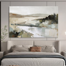 Load image into Gallery viewer, Abstract Landscape Painting for Rustic Cottage &amp; Nature - Inspired Office DKH238
