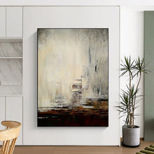 Load image into Gallery viewer, Cityscape Abstract Art, Fit for Urban Loft &amp; Modern Art Gallery LargeART2301

