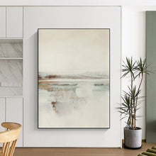 Load image into Gallery viewer, Ethereal Earth Tones – Abstract Landscape Acrylic with Faded Layers DTP225
