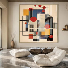 Load image into Gallery viewer, Colorful Geometric Composition Acrylic Art, Suited for Playroom &amp; Modern Lounge LargeART1042
