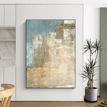 Load image into Gallery viewer, Softly Blended Neutral Tones Acrylic Art - Ideal for Scandinavian - inspired Nursery &amp; Minimalist Dining Room LargeART0568
