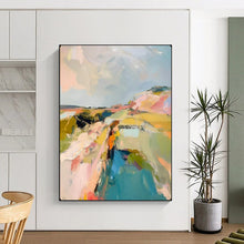 Load image into Gallery viewer, Vibrant Modern Abstract Painting, Perfect for Creative Office &amp; Bold Living Room LargeART2146
