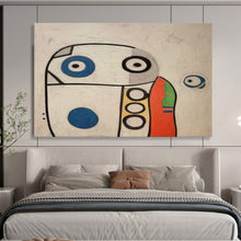 Load image into Gallery viewer, Colorful Robot Fantasy Playful Shapes &amp; Bright Hues on Canvas DLZ001
