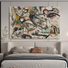 Load image into Gallery viewer, Colorful Chaos Abstract Painting for Creative Studio &amp; Vibrant Café DKH144
