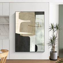 Load image into Gallery viewer, Soft Green Abstract Art, Suited for Nature - Inspired Bedroom &amp; Calm Study LargeART2319
