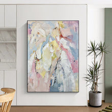 Load image into Gallery viewer, Large - Scale Abstract Acrylic Painting, Perfect for Living Room &amp; Office Decor LargeART0364
