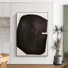 Load image into Gallery viewer, “Color - Blocked Abstract Figure” Abstract Painting on Canvas, Bohemian Bedroom Decor DKH1052
