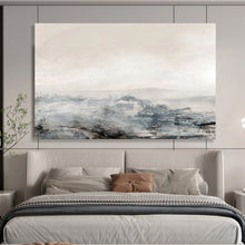 Load image into Gallery viewer, Misty Gray Abstract Landscape Abstract acrylic painting DLZ136
