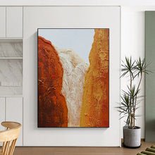 Load image into Gallery viewer, Textured Canyon Layers Acrylic Art - Ideal for Southwest - themed Living Room &amp; Adventure - lover’s Office LargeART0648
