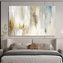 Load image into Gallery viewer, Soft Neutrals &amp; Subtle Blues Abstract Painting DKH522
