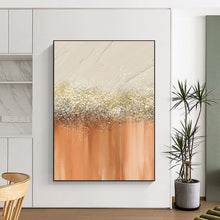 Load image into Gallery viewer, Glittery Ombre Abstract Painting, Ideal for Glamorous Bedroom &amp; Party - Ready Living Room LargeART2018
