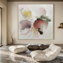 Load image into Gallery viewer, Abstract Radish Impressions 1 Acrylic Art, Suited for Farmhouse Kitchen &amp; Whimsical Dining Nook LargeART1066

