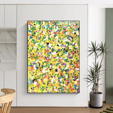 Load image into Gallery viewer, Sunny Color Explosion Art for Bright Kitchen &amp; Cheerful Nursery LargeART0901
