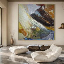 Load image into Gallery viewer, Textured Color - Blend Abstract Painting, Perfect for Eclectic Kitchen &amp; Creative Studio Nook LargeART1355
