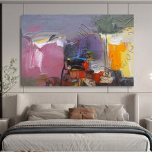 Load image into Gallery viewer, Colorful Abstract Harmony Hand-Painted Abstract Acrylic Art for Creative Studio Energy LargeART1622
