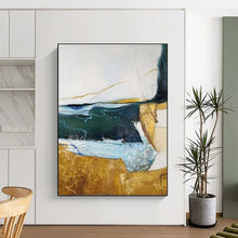 Load image into Gallery viewer, Abstract Painting, Minimalist Color Fusion - Fits Guest Room &amp; Reading Nook LargeART2337
