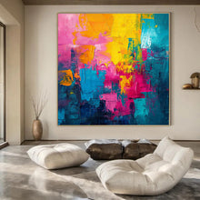 Load image into Gallery viewer, Vibrant Color - Burst Abstract Acrylic Art, Perfect for Living Room &amp; Creative Studio LargeART1024
