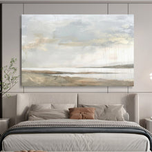 Load image into Gallery viewer, Textured Landscape Abstract Painting for Bohemian Café &amp; Nature - Lovers’ Lounge DKH249
